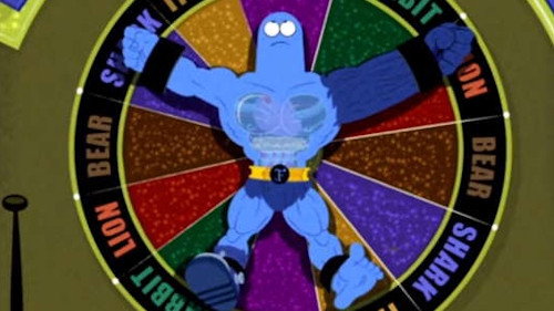 Foster's Home for Imaginary Friends Season 6 Episode 9 - The Bloo Superdude and the Great Creator of Everything's Awesome Ceremony of Fun That He's Not Invited To