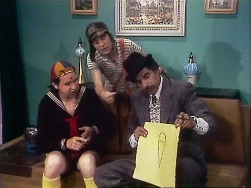 El Chavo del Ocho Season 2 Episode 40 - Don Quijote / El Dibujo del Profesor Longaniza