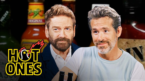 Hot Ones Season 31 Episode 1 - Ryan Reynolds and Kenneth Branagh Buddy Up Against Spicy Wings