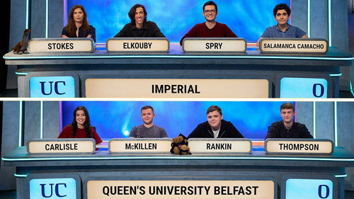 Imperial v Queen’s, Belfast still