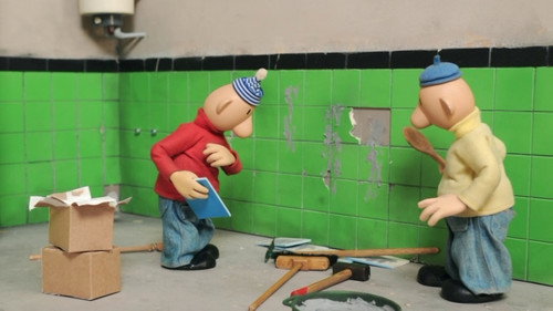 Pat & Mat Season 5 Episode 12 - Bathroom Tiles