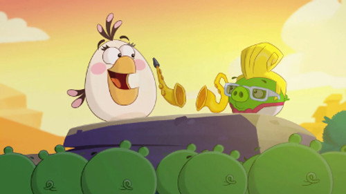 Angry Birds Toons Season 2 Episode 26 - Epic Sax-Off!