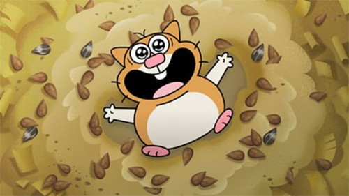 Boy Girl Dog Cat Mouse Cheese Season 1 Episode 48 - Hampered Hamster