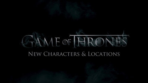 New characters and locations still