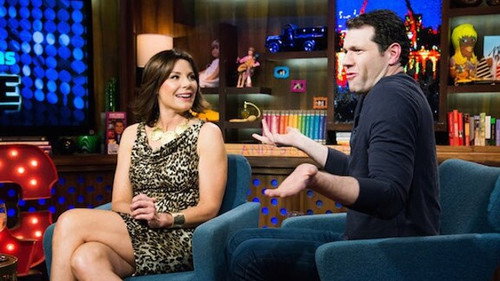 Luann De Lesseps & Billy Eichner still