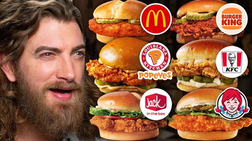 Blind Spicy Chicken Sandwich Taste Test still