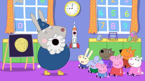 Peppa Pig Season 4 Episode 50 - Grampy Rabbit in Space