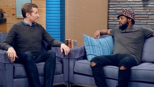 Comedy Bang! Bang! Season 4 Episode 3 - Schoolboy Q Wears a Patterned Bucket Hat and Glasses