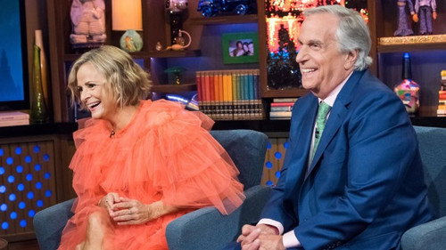 Amy Sedaris & Henry Winkler still