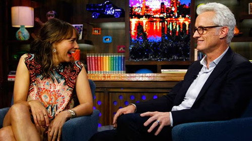 John Slattery & Rashida Jones still