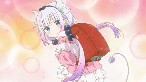 Miss Kobayashi's Dragon Maid Season 1 Episode 4 - Kanna Goes to School! (Not that she needs to.)
