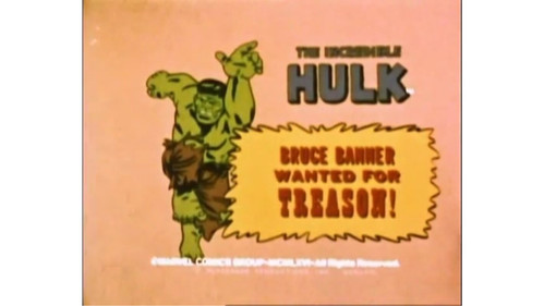 The Marvel Super Heroes Season 1 Episode 23 - Bruce Banner Wanted for Treason