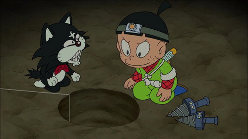 Ninja Hattori-Kun Returns Season 4 Episode 11 - An underground hotel?