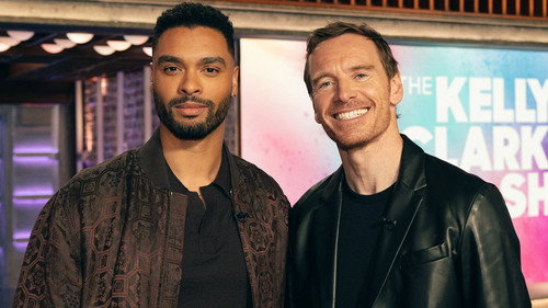 Michael Fassbender & Regé-Jean Page, The Traitors still
