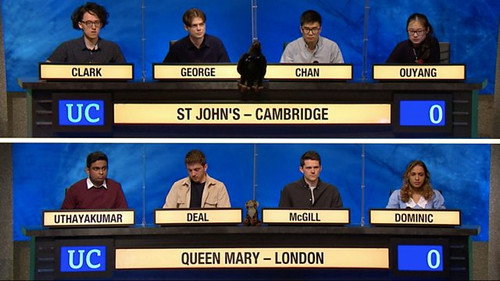 University Challenge Season 51 Episode 17 - St John's College, Cambridge v Queen Mary