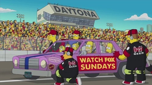 Join The Simpsons at the Daytona 500 still