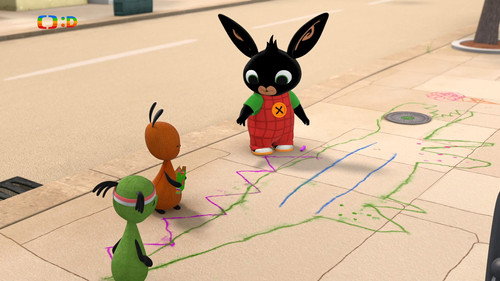 Chalk Dinosaur still