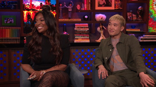 Marlo Hampton & Joel Kim Booster still