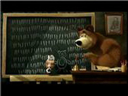 Masha and the Bear Season 1 Episode 11 - First Day of School