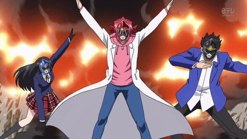 Ultimate Otaku Teacher Season 1 Episode 21 - Here Come the Family Rangers!