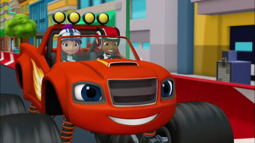 Blaze and the Monster Machines Season 2 Episode 12 - Axle City Grand Prix
