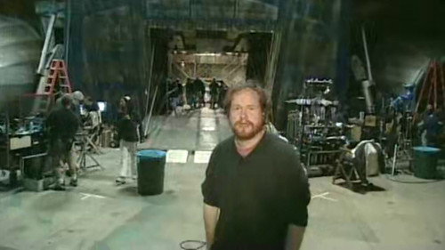 Joss Tours the Set still