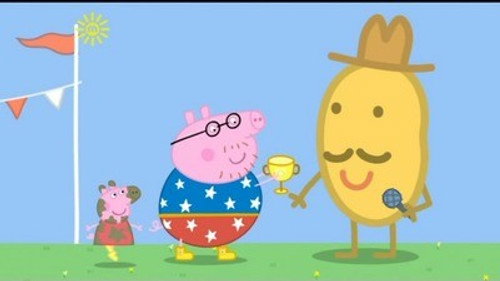 Champion Daddy Pig still