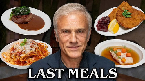 Christoph Waltz Eats His Last Meal still