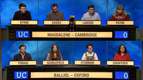 Magdalene College, Cambridge v Balliol College, Oxford still
