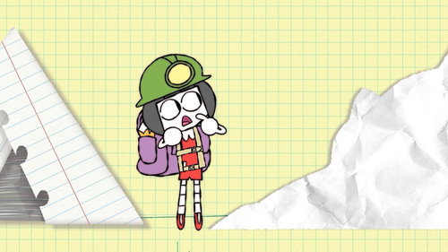 Doodle Girl Season 1 Episode 25 - Crumpled Cliff