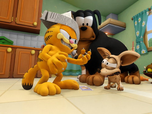 Farmer Garfield still