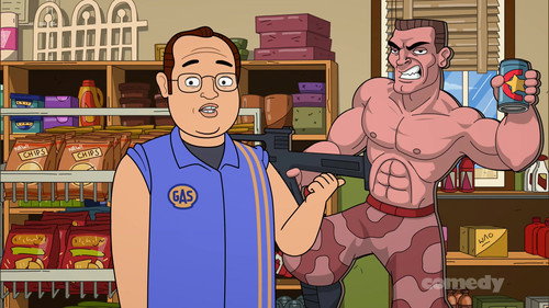 Corner Gas Animated Season 1 Episode 11 - Smoke-a-Cola