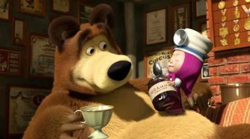 Masha and the Bear Season 1 Episode 16 - Get Well Soon