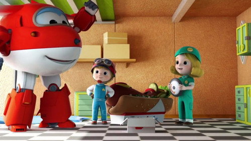 Super Wings Season 1 Episode 27 - Fast Track