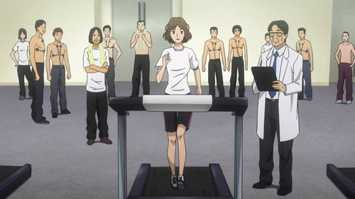 Space Brothers Season 1 Episode 3 - The Man with the Advantage and the Running Female Doctor