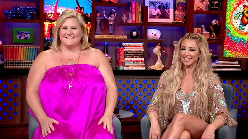 Bridget Everett and Danielle Cabral still