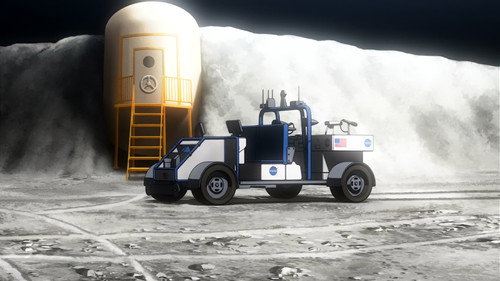 Space Brothers Season 2 Episode 22 - A Road on the Roadless Moon