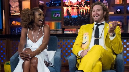 Issa Rae & T.J. Miller still