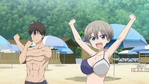 Uzaki-chan Wants to Hang Out! Season 1 Episode 6 - Summer! The Beach! I Want to Test My Courage!