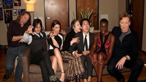The cast of The Walking Dead, White Denim still