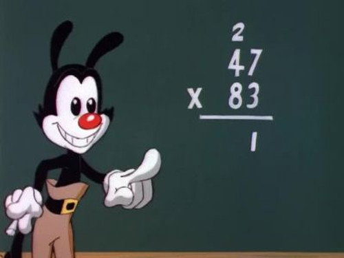 Animaniacs Season 3 Episode 24 - Multiplication Song