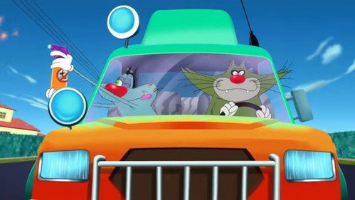Oggy and the Cockroaches Season 4 Episode 24 - A Soft World