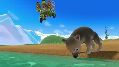 Petronix Defenders Season 1 Episode 22 - Wolf Pup Rescue