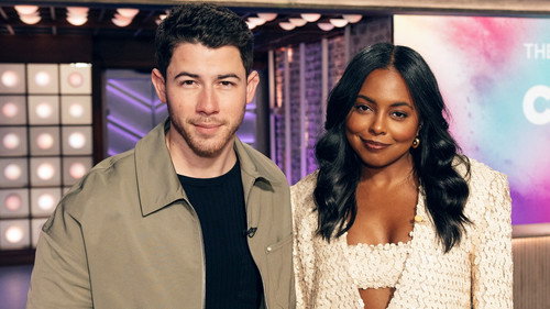 Nick Jonas & Adrienne Warren, Meghann Fahy & Brandon Sklenar still