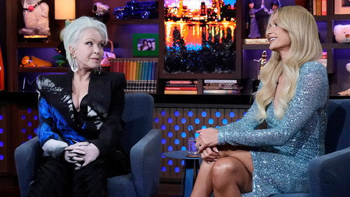 Cyndi Lauper and Paris Hilton still