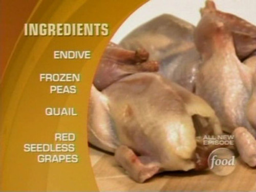 Chopped Season 1 Episode 7 - Quail, Arctic Char, Beer