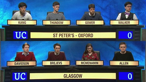 University Challenge Season 45 Episode 15 - St Peter's College, Oxford