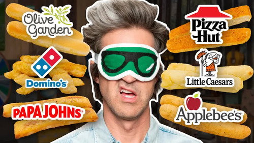 Blind Fast Food Breadsticks Taste Test still