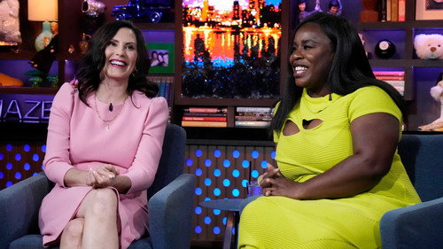 Governor Gretchen Whitmer and Uzo Aduba still