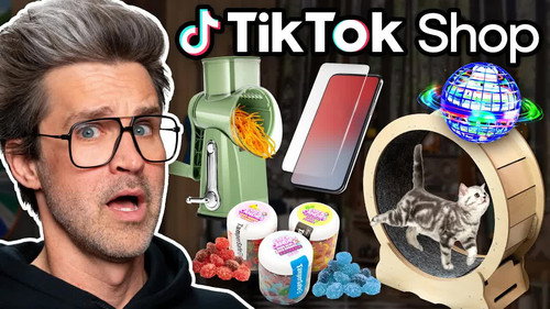 Trying TikTok Shop Products While We Still Can still